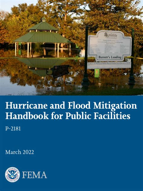 Hurricane and Flood Mitigation Handbook for Public Facilities.